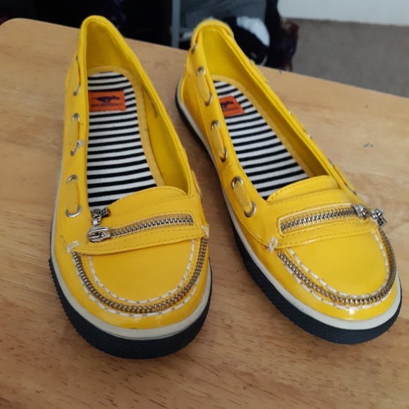 Rocket Dog Yellow 6.5 Flats - Picture 2 of 5